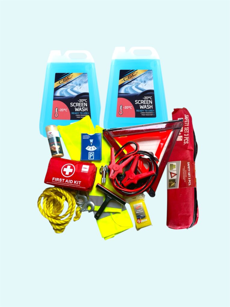 Complete Auto Hulp- & Veiligheidsset 13-delig