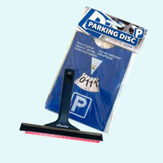 Parkeerschijf & IJskrabber Set